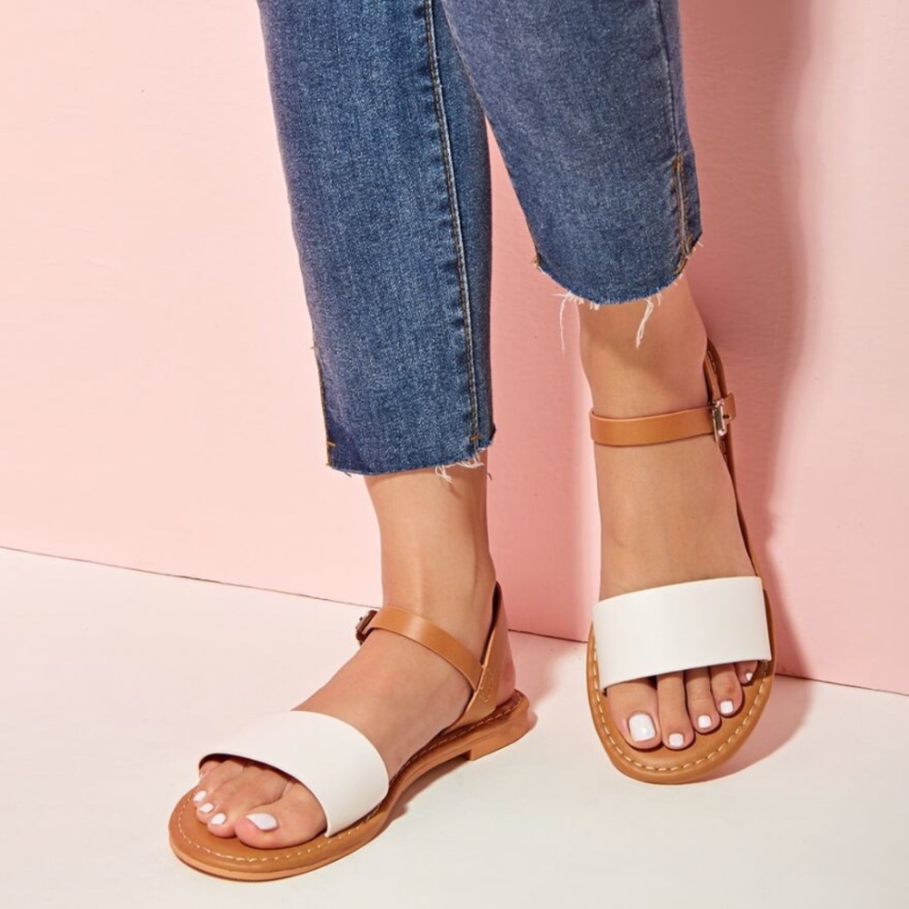 Open Toe Ankle Strap Sandals